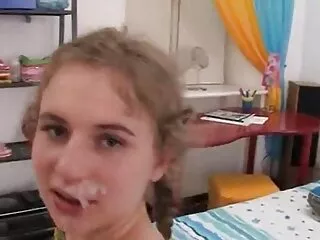 Megan Inky: poro ingyen Extrém DP, DAP, krémes